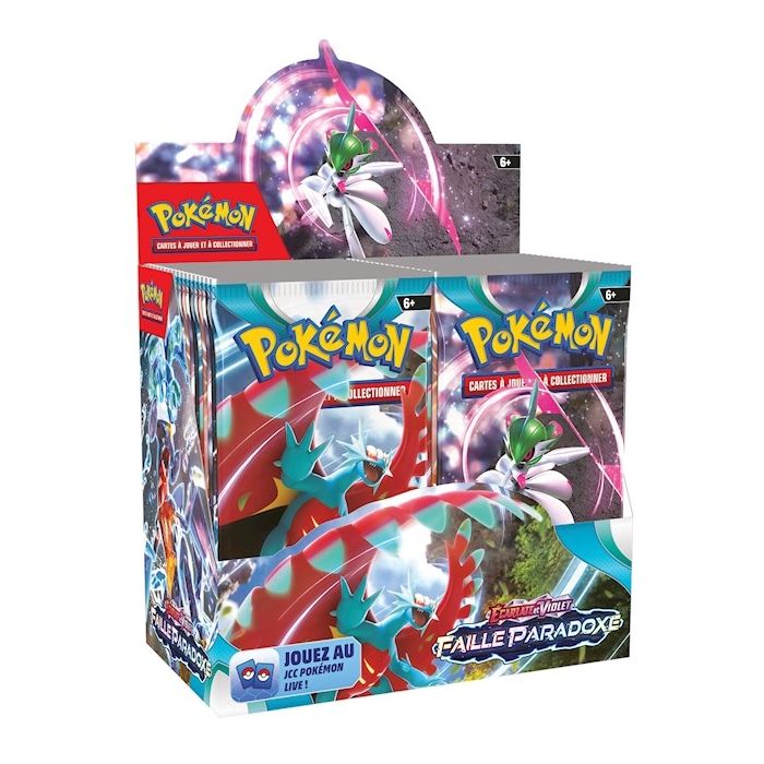 Pokémon - Ecarlate et Violet - Faille Paradoxe - Boîte de 36 Boosters