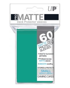 UP - Deck Protector Sleeves - PRO-Matte - Small Size (60) - Aqua