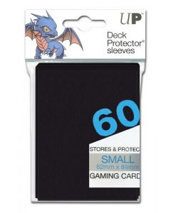 UP - Deck Protector Sleeves - Small Size (60) - Black