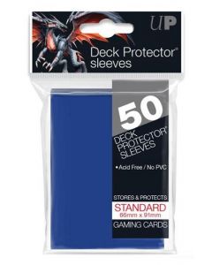 UP - Deck Protector Sleeves - PRO-Gloss - Standard Size (50) - Blue