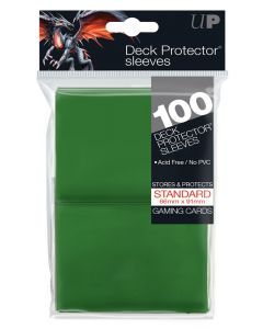 UP - Deck Protector Sleeves - PRO-Gloss - Standard Size (100) - Green