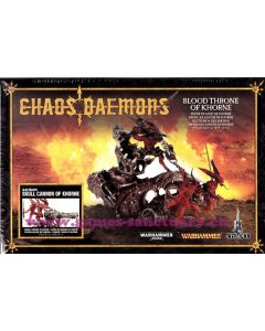 Warhammer et 40000 (JdB) - Démons du Chaos - Trône de Sang de Khorne