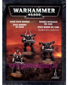 Warhammer 40000 (JdF) - Space Marines du Chaos - Clip de 3 Figurines