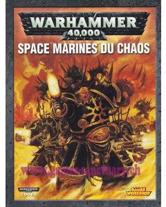 Warhammer 40000 (JdF) - Space Marines du Chaos - Codex (Edition 2012)