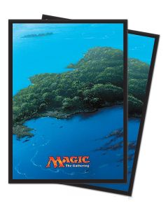Magic the Gathering - Mana 5 - Island - Deck Protector (80)