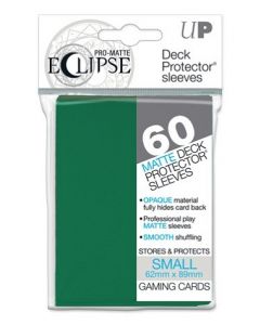 UP - Deck Protector Sleeves - Eclipse PRO-Matte - Small (60) - Forest Green