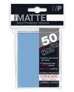 UP - Deck Protector Sleeves - PRO-Matte - Standard Size (50) - Light Blue